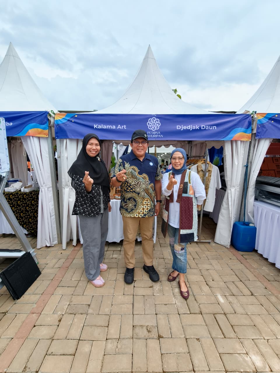 Menghadiri Lounching Program Gentengisasi oleh Pesona Kahuripan 12